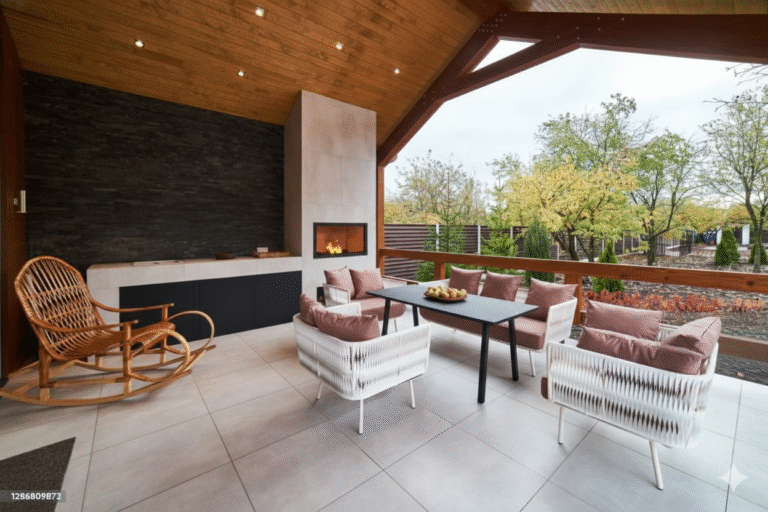Outdoor Fireplace